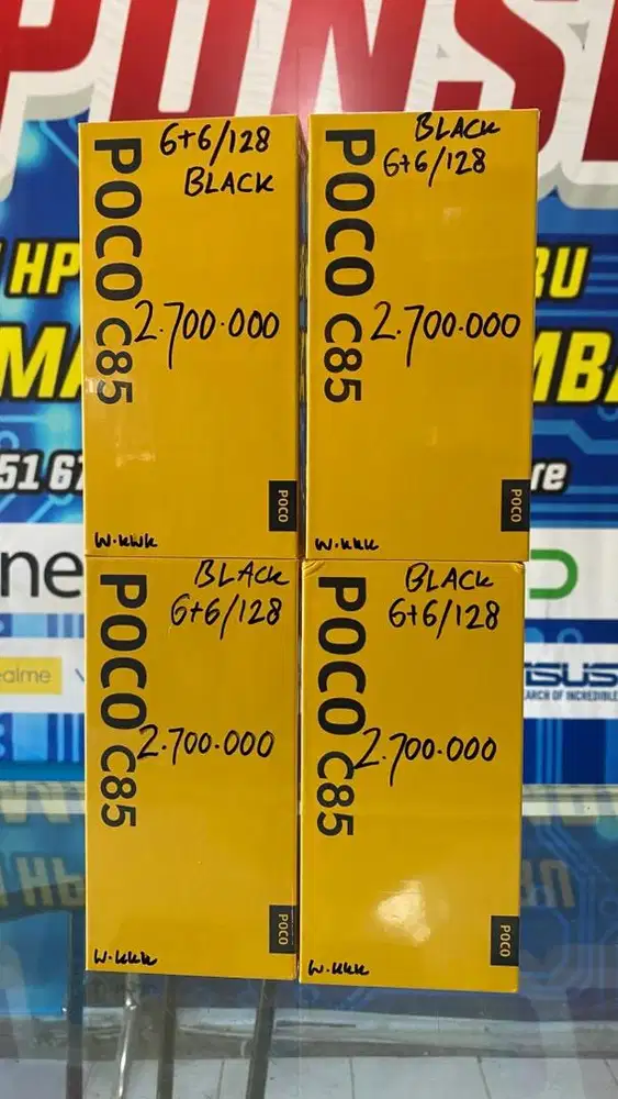 Poco C85 6+6/128 Baru