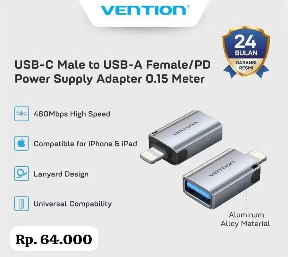 VENTION OTG LIGHTNING