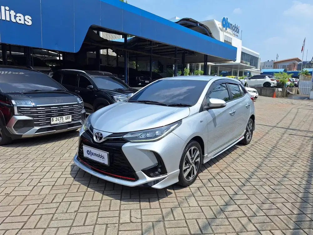 TDP 1 JUTA Toyota Yaris 1.5 TRD Sportivo Bensin-AT 2021 Silver C8ASB
