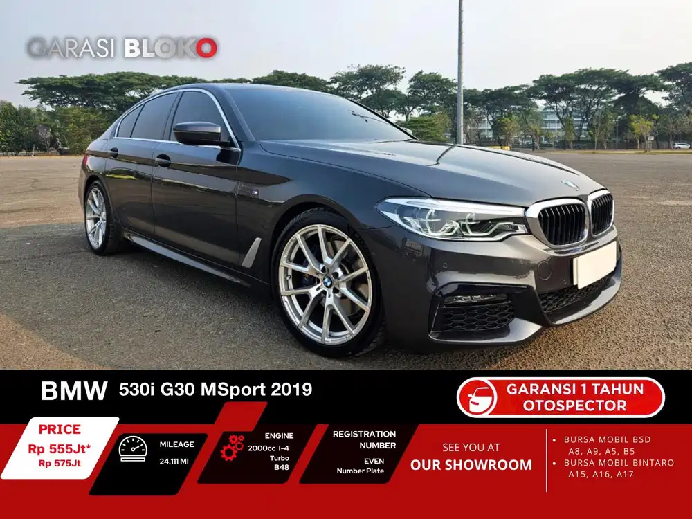 BMW 530i G30 MSport B48 2019 / 2020