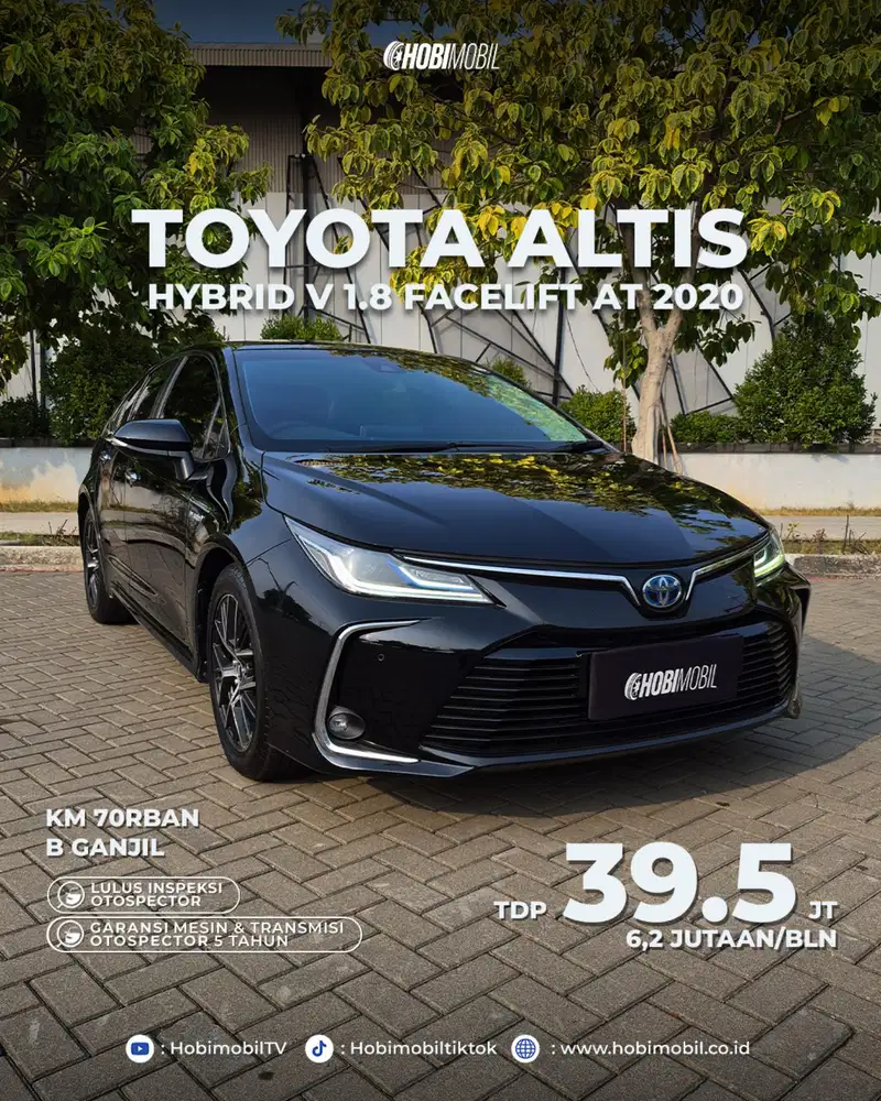 Altis Hybrid V 1.8 Facelift AT Thn 2020