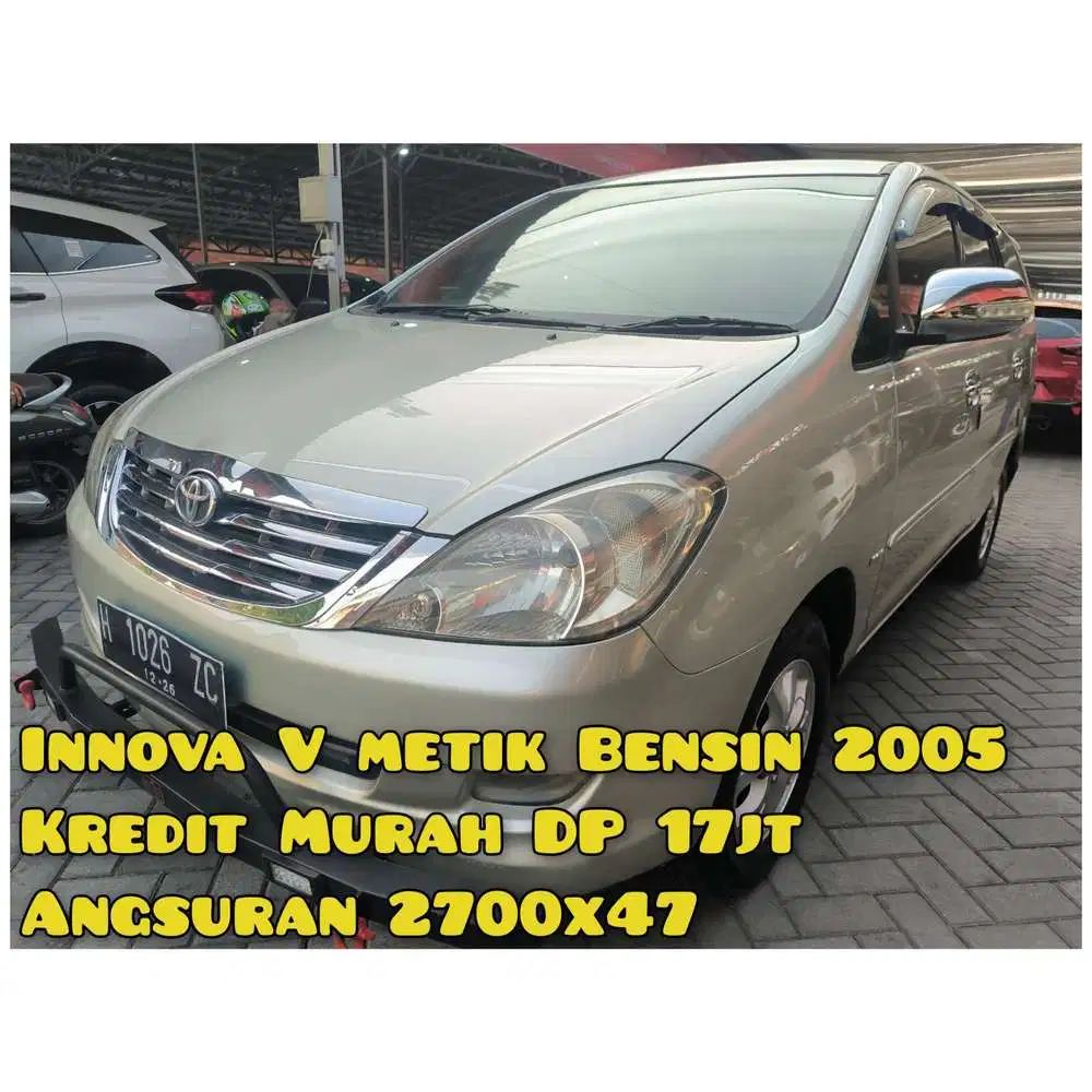 Innova V Metik Bensin 2005 Full Orisinil