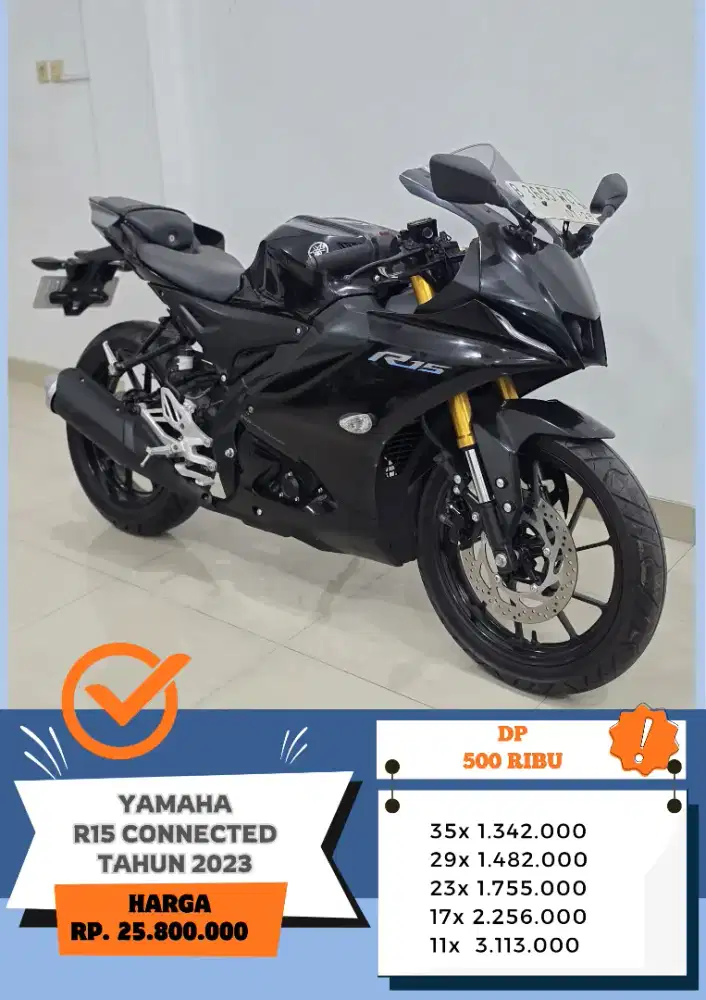 Dp 500 Ribu!! Yamaha R15 Connected Tahun 2023