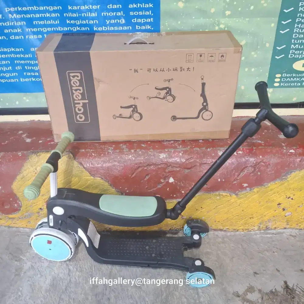 Sepeda Bebeeho 5 in 1 Lengkap Dus Siap Pakai