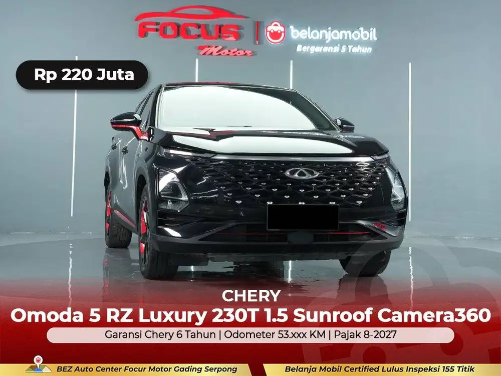 [ GARANSI 5TH ] Chery Omoda 5 RZ Luxury 230T 1.5 Sunroof 2023/2024