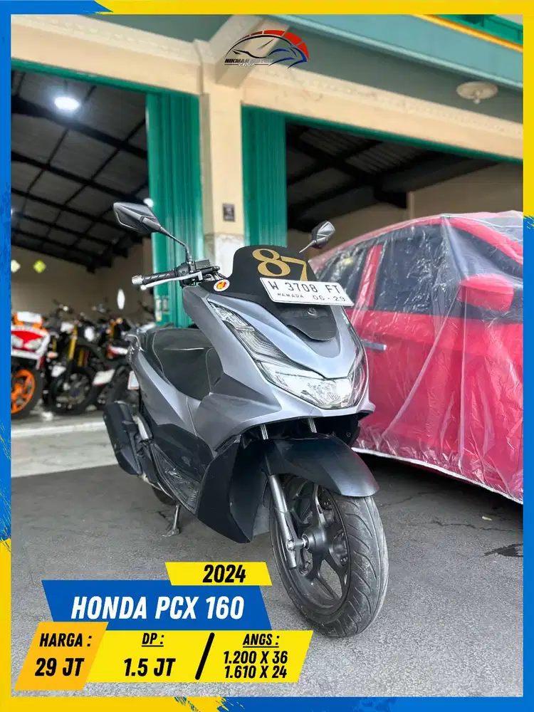 HONDA PCX 160 2024 SIAP ANGKUT MASZEHH HIKMAH MOTOR KEPUH