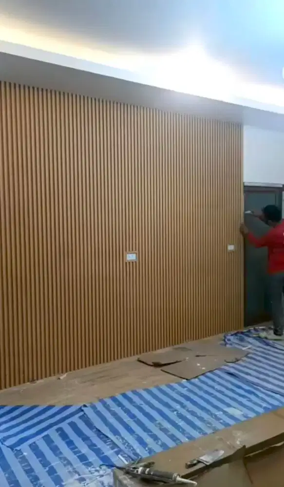 Pemasangan Wallpanel Dinding