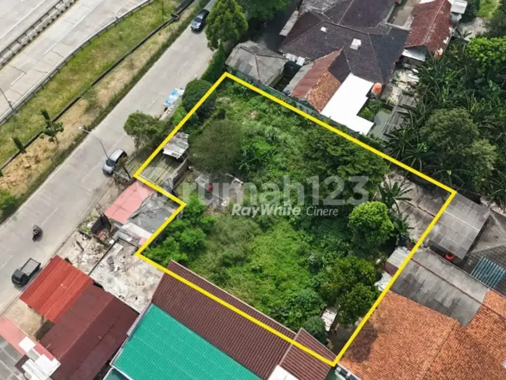 Tanah 844 M2 di Andara Pangkalan Jati Selangkah ke Tol