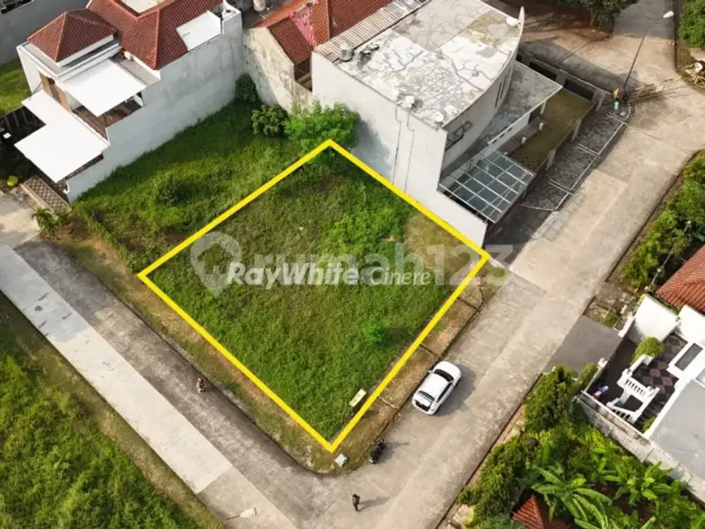 Tanah Kavling Seluas 375 m2 – Lokasi Dalam Komplek Strategis Cinere