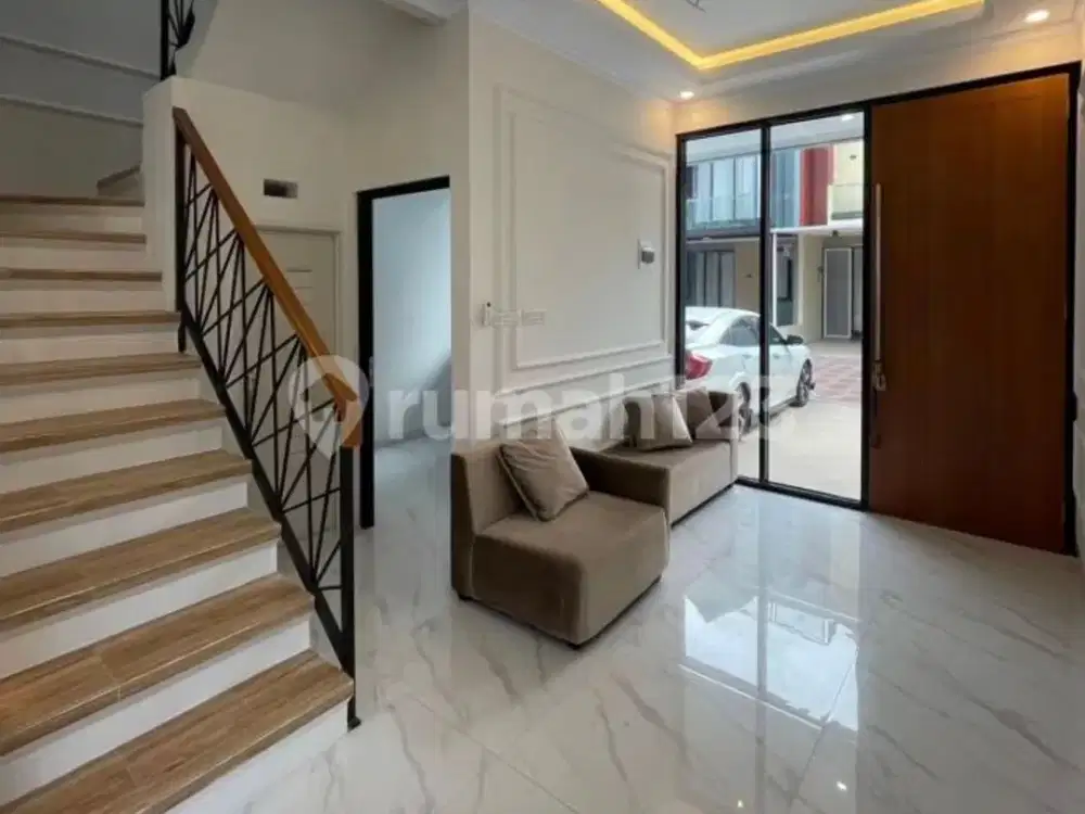 Rumah Scandinavian Minimalis Private Pool di Jagakarsa
