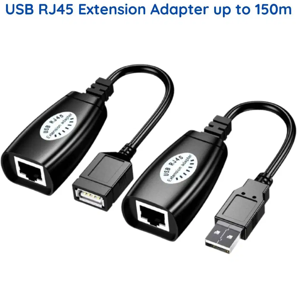 USB RJ45 LAN Extension Adapter up to 150m