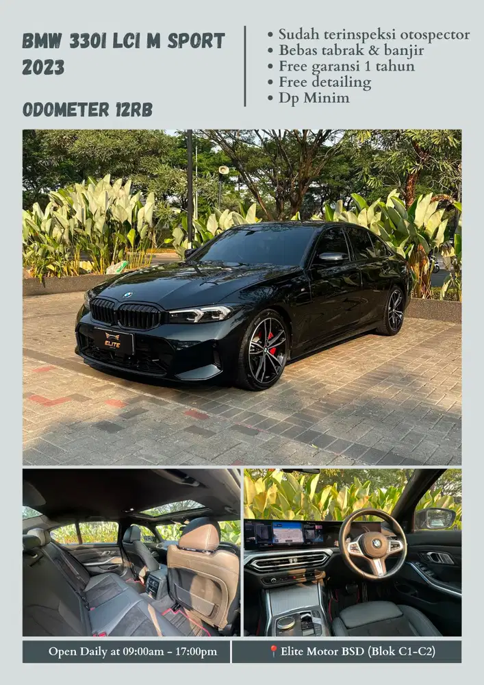 BMW 330i LCi M Sport 2023