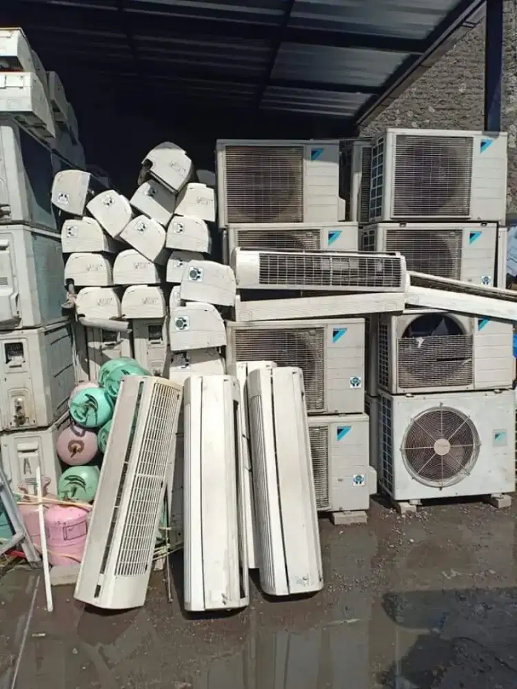 Terima ac bekas rusak mati dll