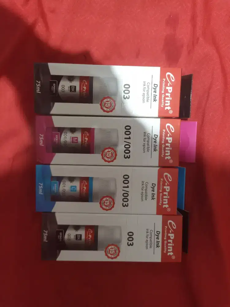Tinta Printer Epson 003 Merk E-Print