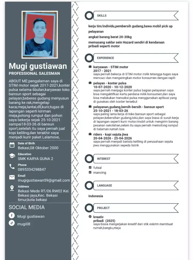 Info loker yang jelas