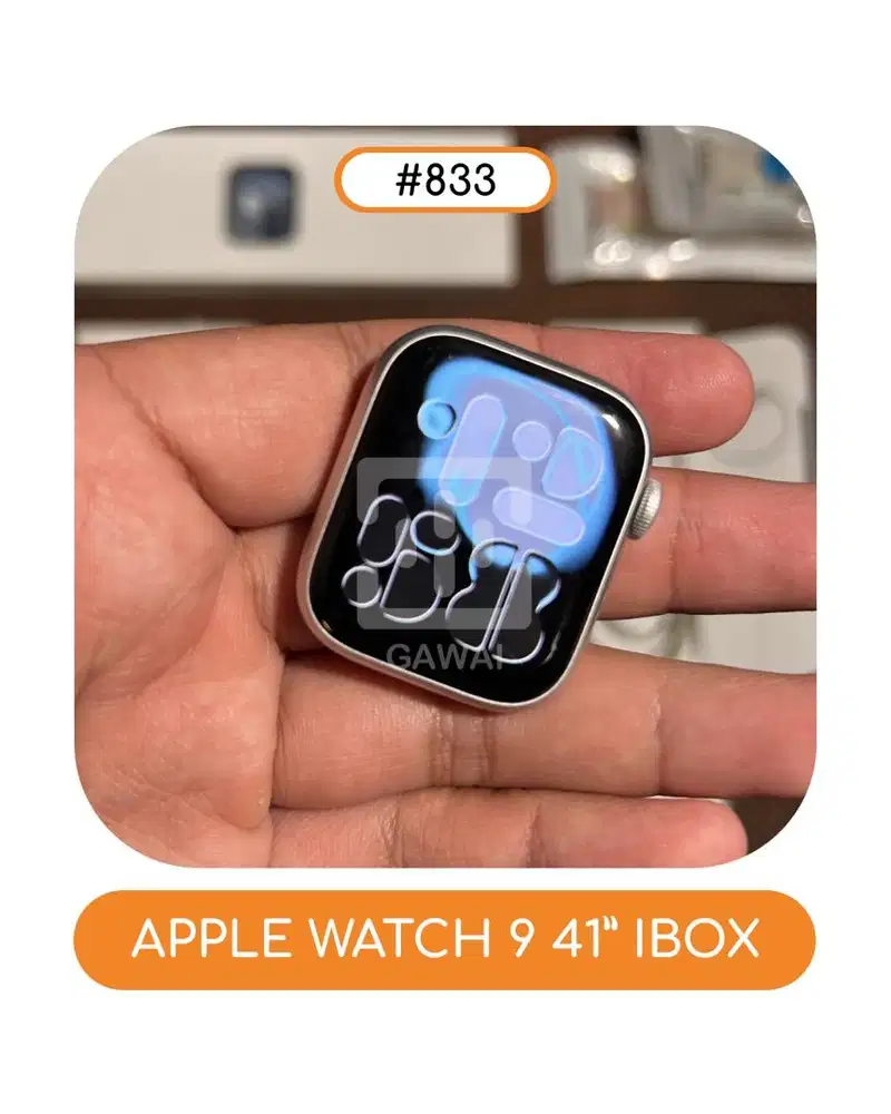 #833 Apple Watch 9 Blue 41 Ibox BH 94%