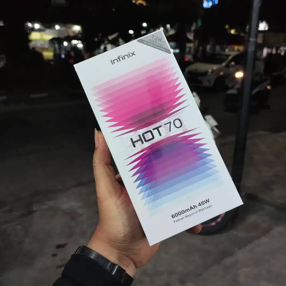 Infinix Hot 70, 4/128Gb New, bisa TT