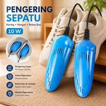 Sepatu Elektrik Shoes Dryer Deodorizing 10W EU Plug