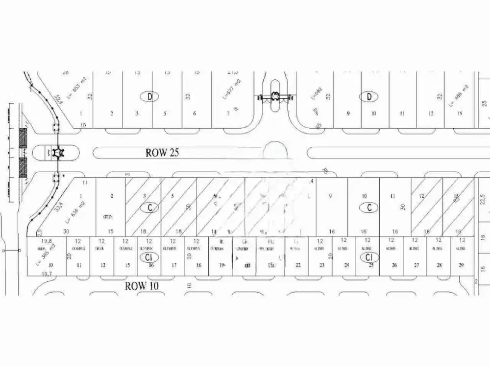 Dijual Tanah Kavling Boulevard Wisata Bukit Mas Tahap 1 Blok C-03