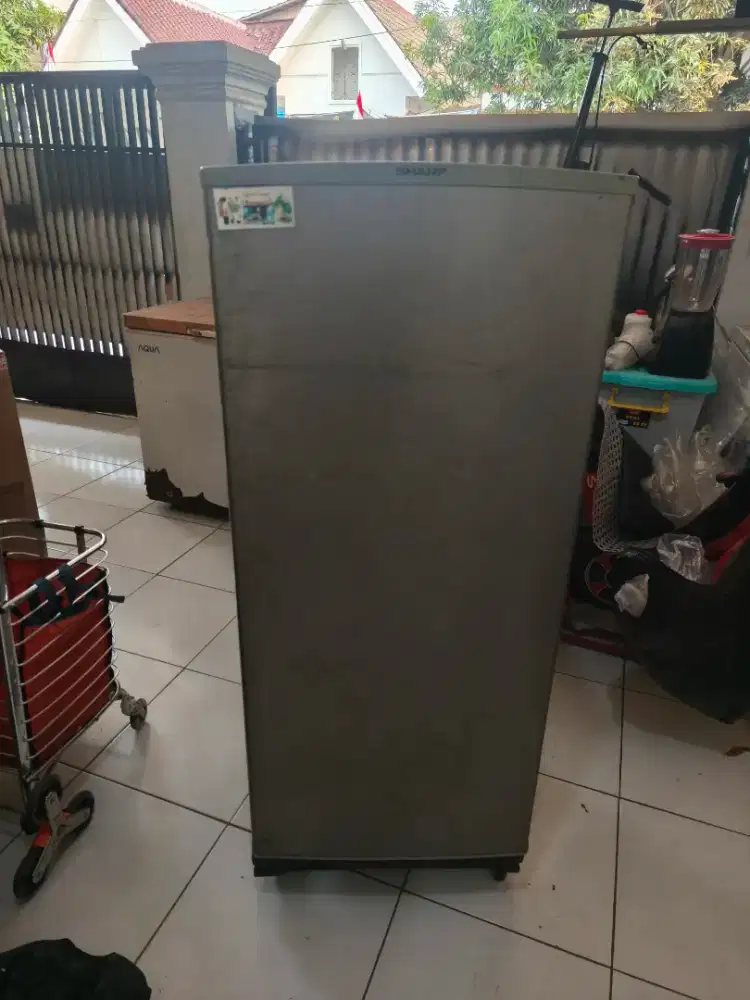 frezzer es batu Sharp 6 rak
