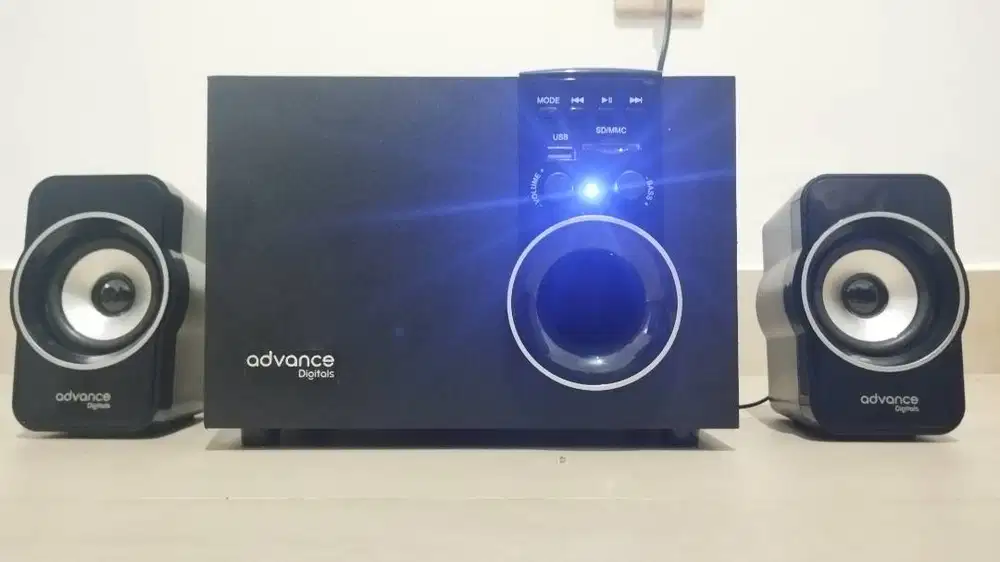 Advance M180BT 2.1 Speaker Multimedia - Kondisi Masih Mulus.