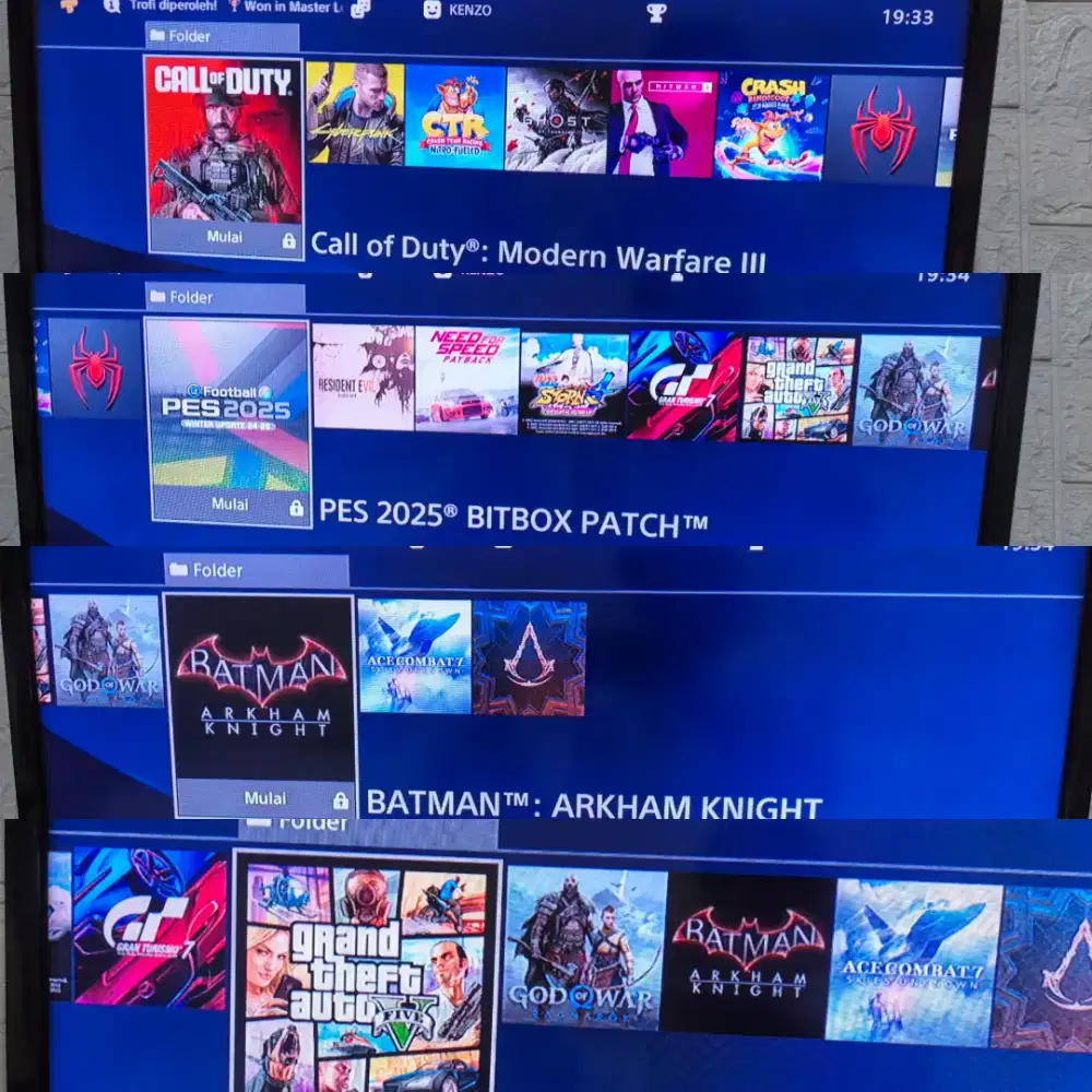 PS4 Fat Memory 1TB