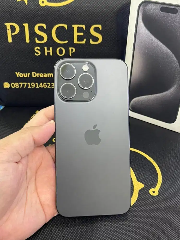 IPHONE 15 PRO MAX 256 IBOX BH86 ORI MULUS FULSET