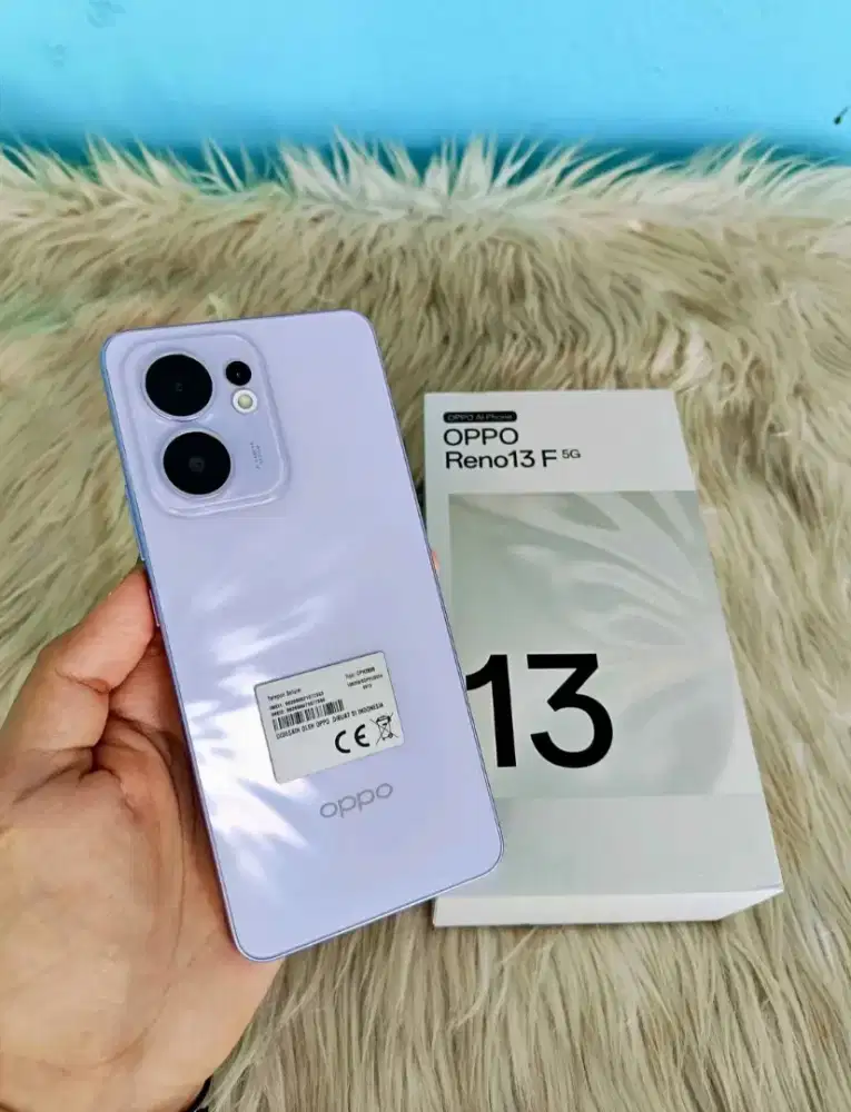 Oppo Reno 13F 8/256 HP Mewah Super Mulus