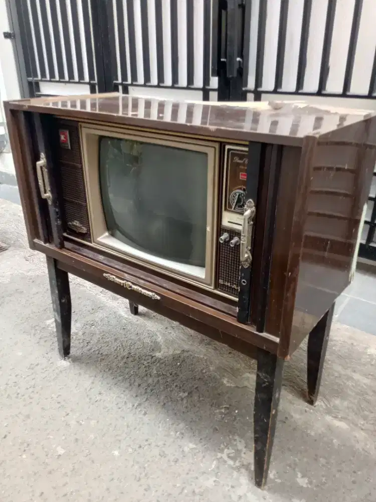 Tv Jadul Antik Sharp Tv Lawas Retro