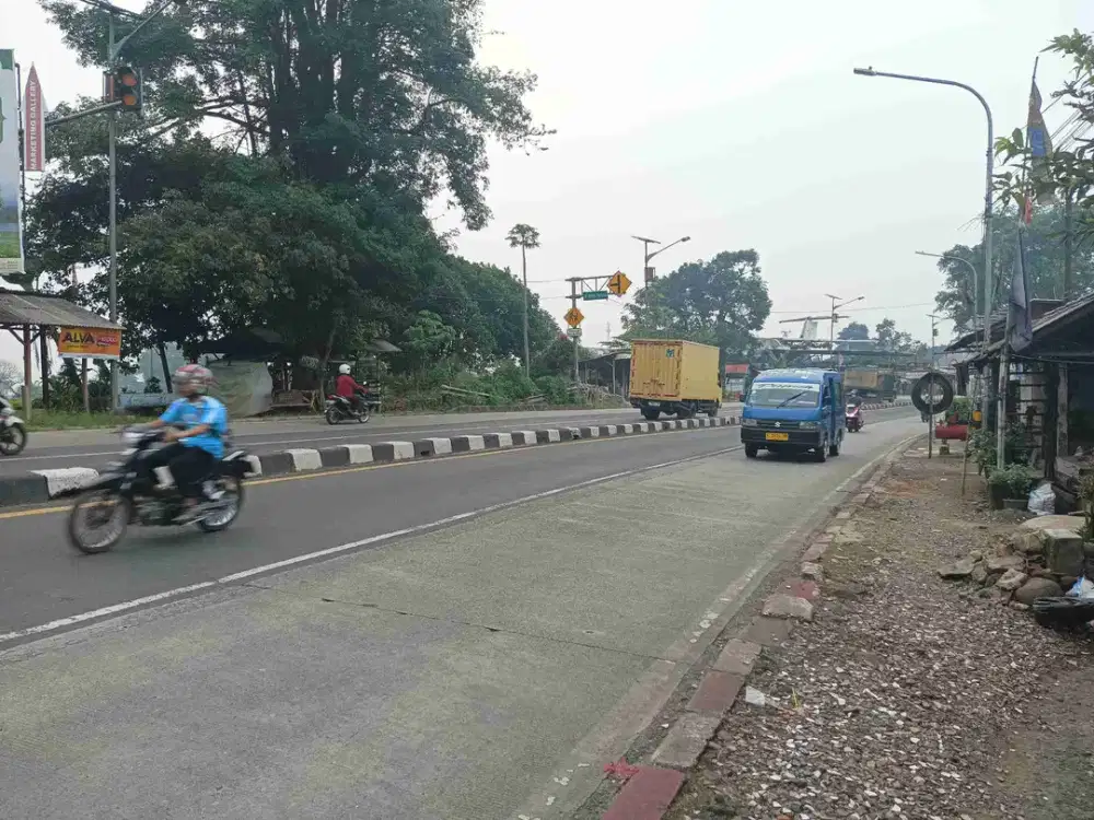 DIJUAL TANAH STRATEGIS 3.500 M² DI JALAN RAYA UTAMA – KEMANG BOGOR