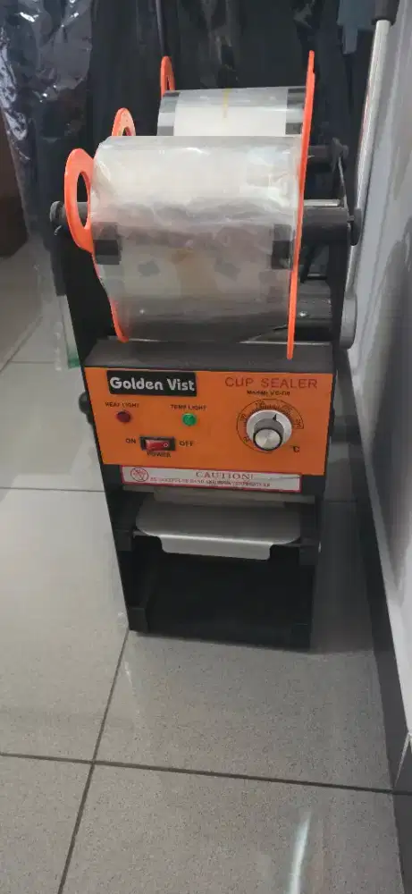 Cup Sealer Golden Vist D8