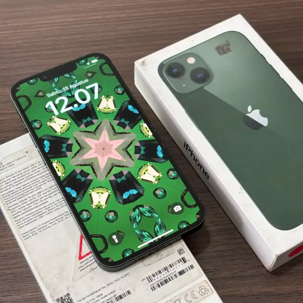 IPhone 13 128GB [ Green ] Garansi Resmi iBox