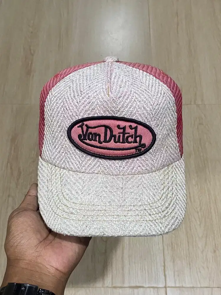 Topi Jaring Trucker Hat Hats Caps Cap VD Vondutch Von Dutch