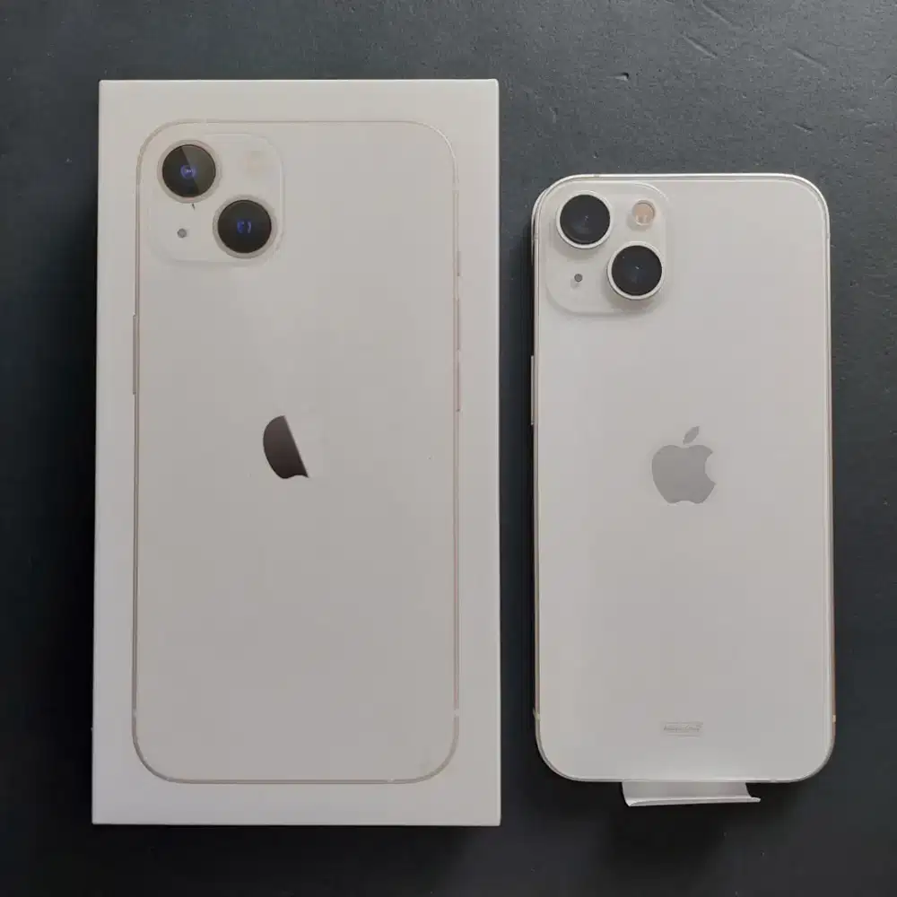 IPHONE 13 128GB STARLIGHT EX GARANSI RESMI