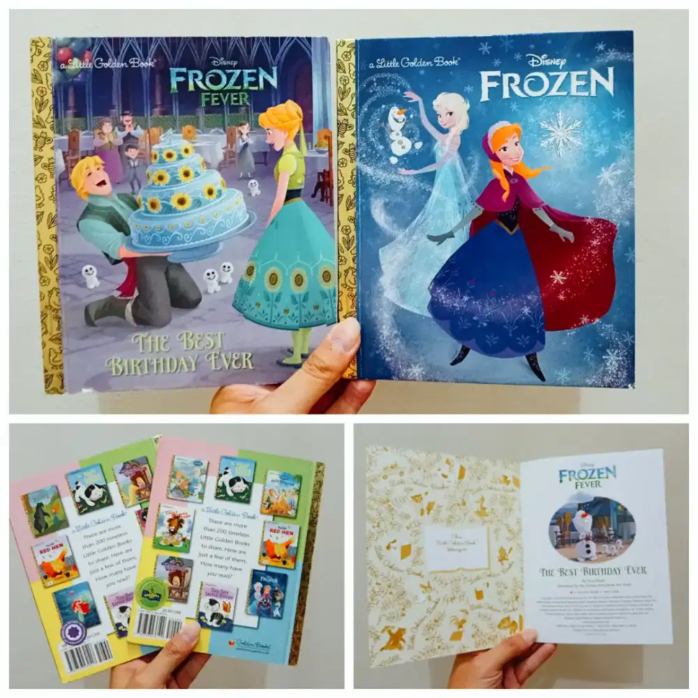 Buku Cerita Anak Import Disney Frozen