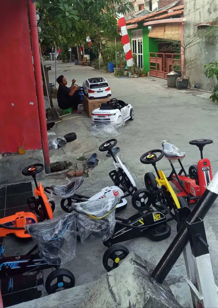 Mobil Aki Anak Gokart PMB G102 Berat Max 25KG