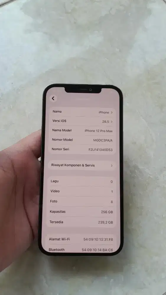 BU JUAL IPHONE 12 PRO MAX IBOX