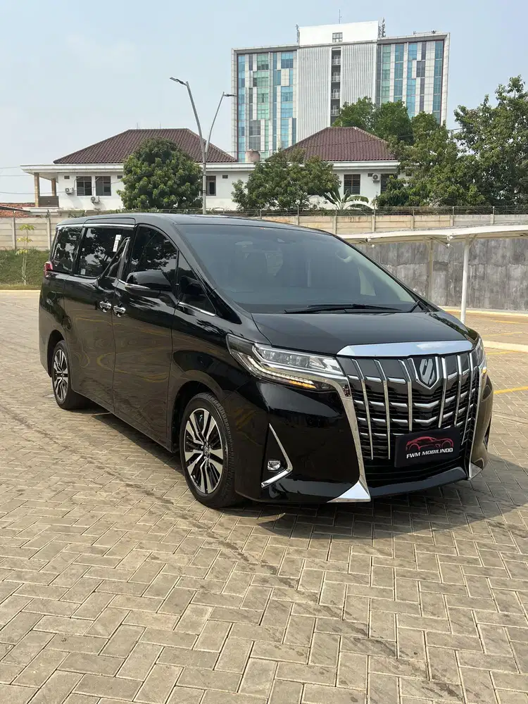 Toyota alphard 2.5 G AT 2022 hitam