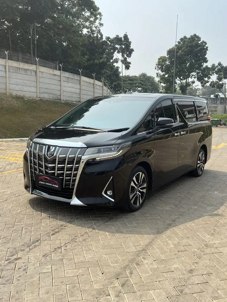Toyota alphard 2.5 G AT 2022 hitam
