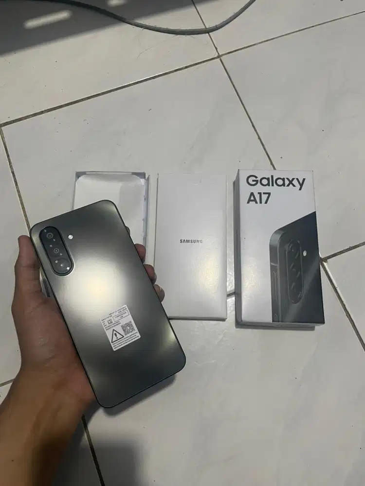 Samsung a17 4/128 mulus 2minggu pakai