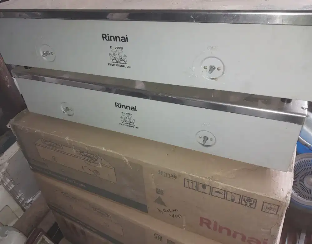 Di jual kompor gas 2 tungku rinai RI-2RSPN siap pakai