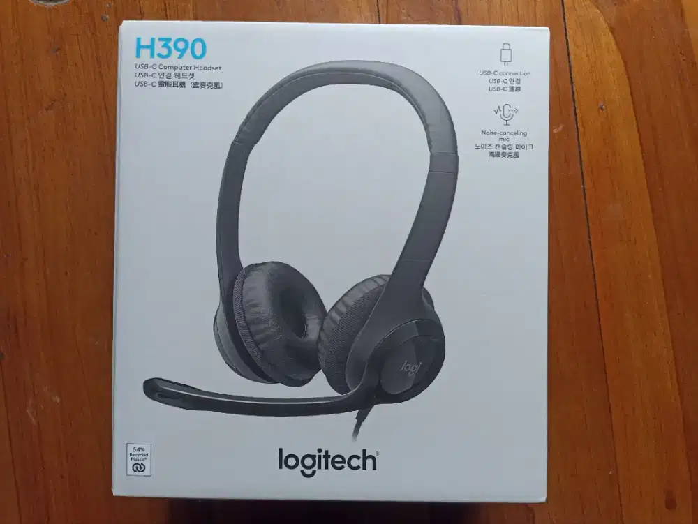 Logitech H390 Headset Stereo USB-C