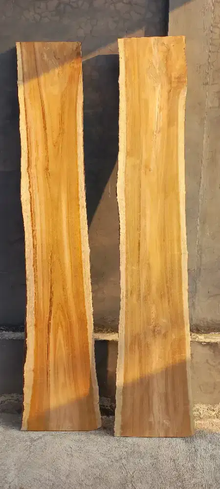 Papan kayu jati gunung