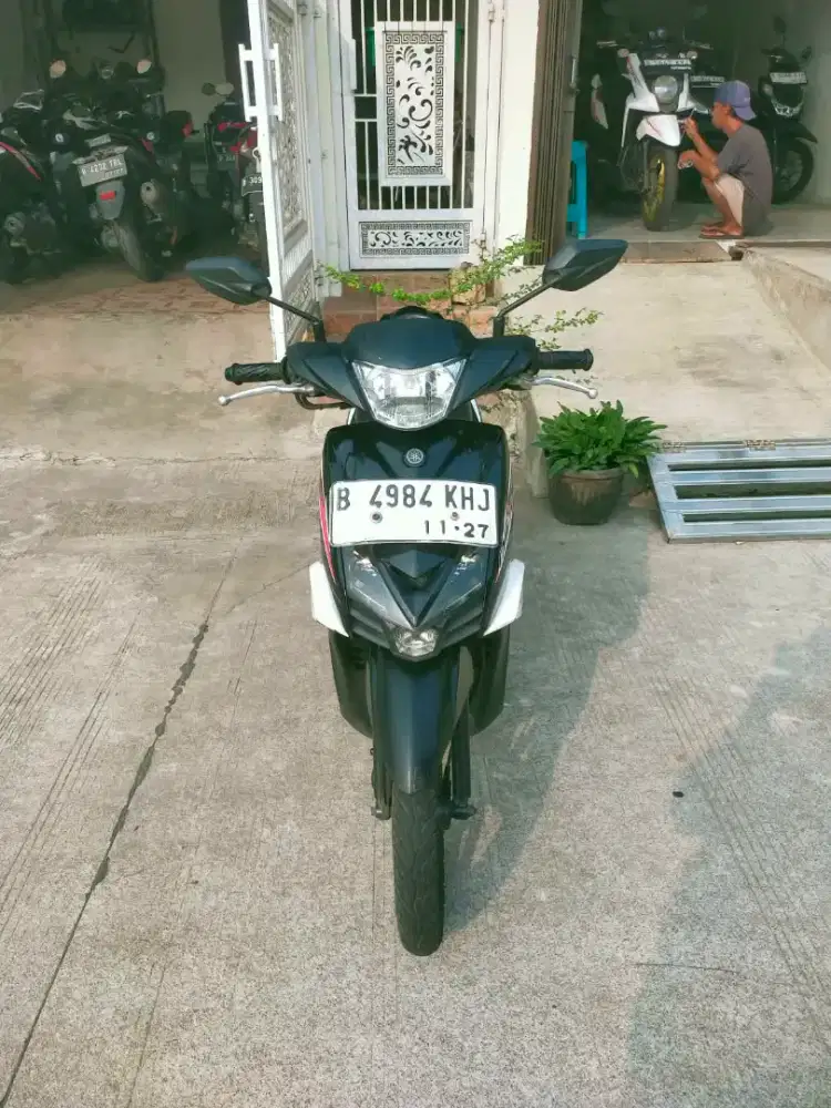 MIO GT 115 2014 HITAM MERAH ORIGINAL MULUS