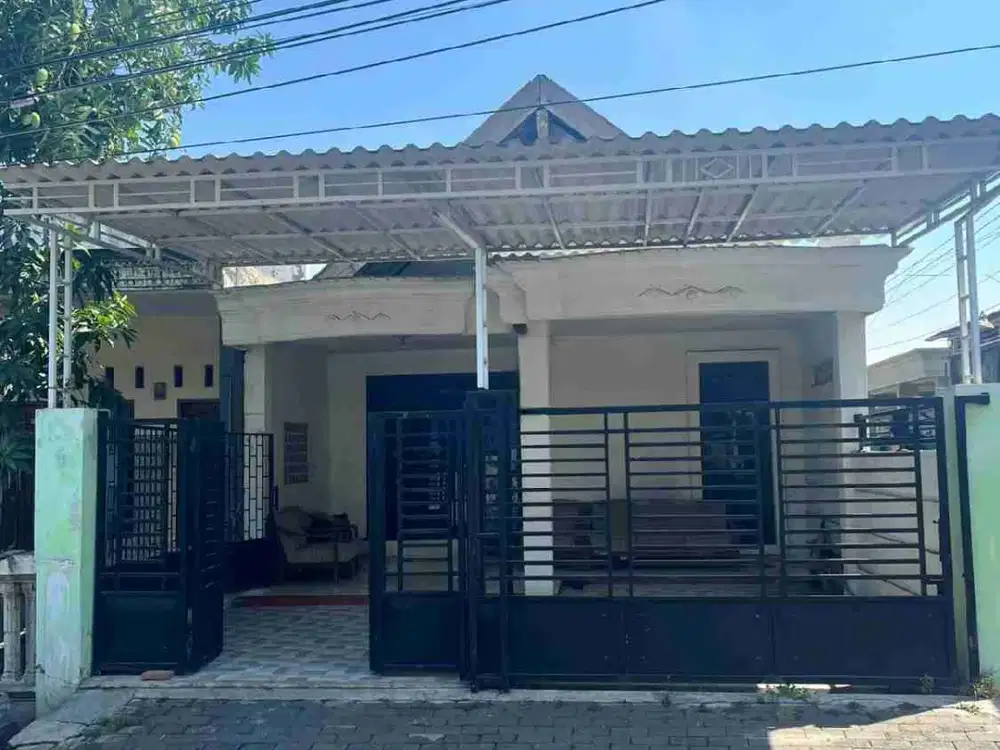 0827,100 Jual Lelang Rumah 1 Lantai Gresik Kebomas Diponegoro
