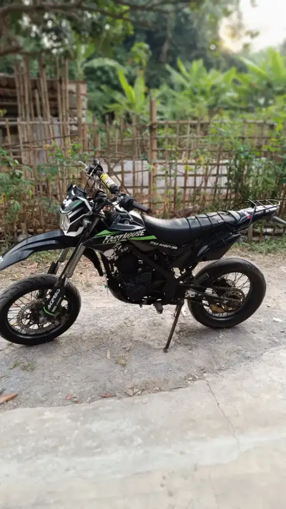 Kawasaki d-tracker 2016 semi modif siap gaspol