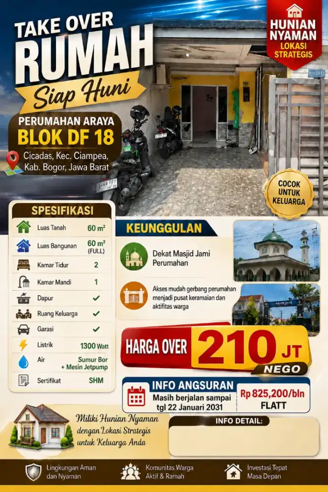 RUMAH DIJUAL CIAMPEA