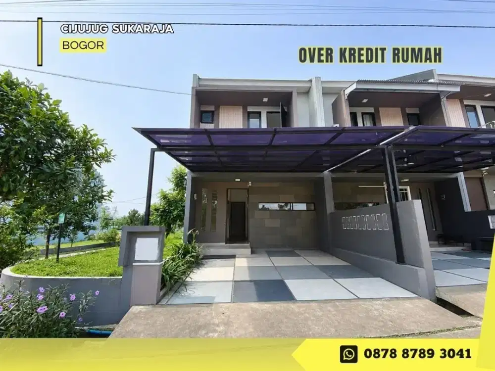 Jual Rmh Take Over 2LT HOOK di Graha Laras Sentul Bogor dkt Tol Jagorawi