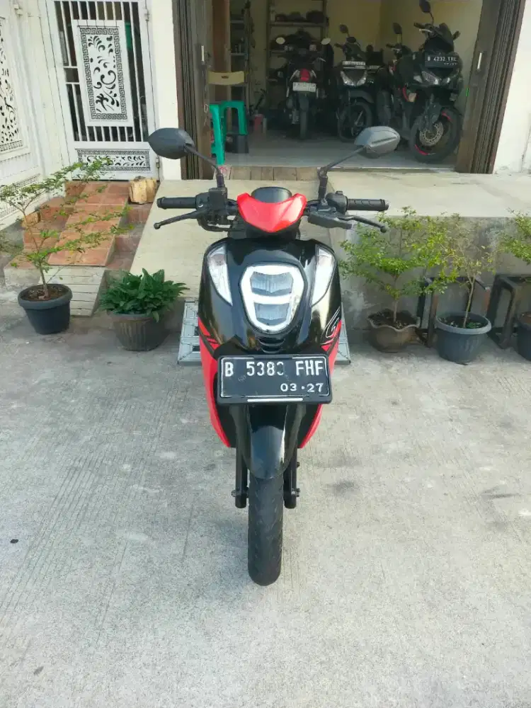 GENIO CBS 2022 HITAM MERAH ORIGINAL MULUS