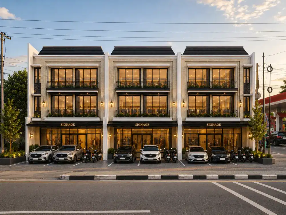 Ruko 3 lantai depan hotel ambarukmo